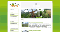 Desktop Screenshot of ekmeta.lt